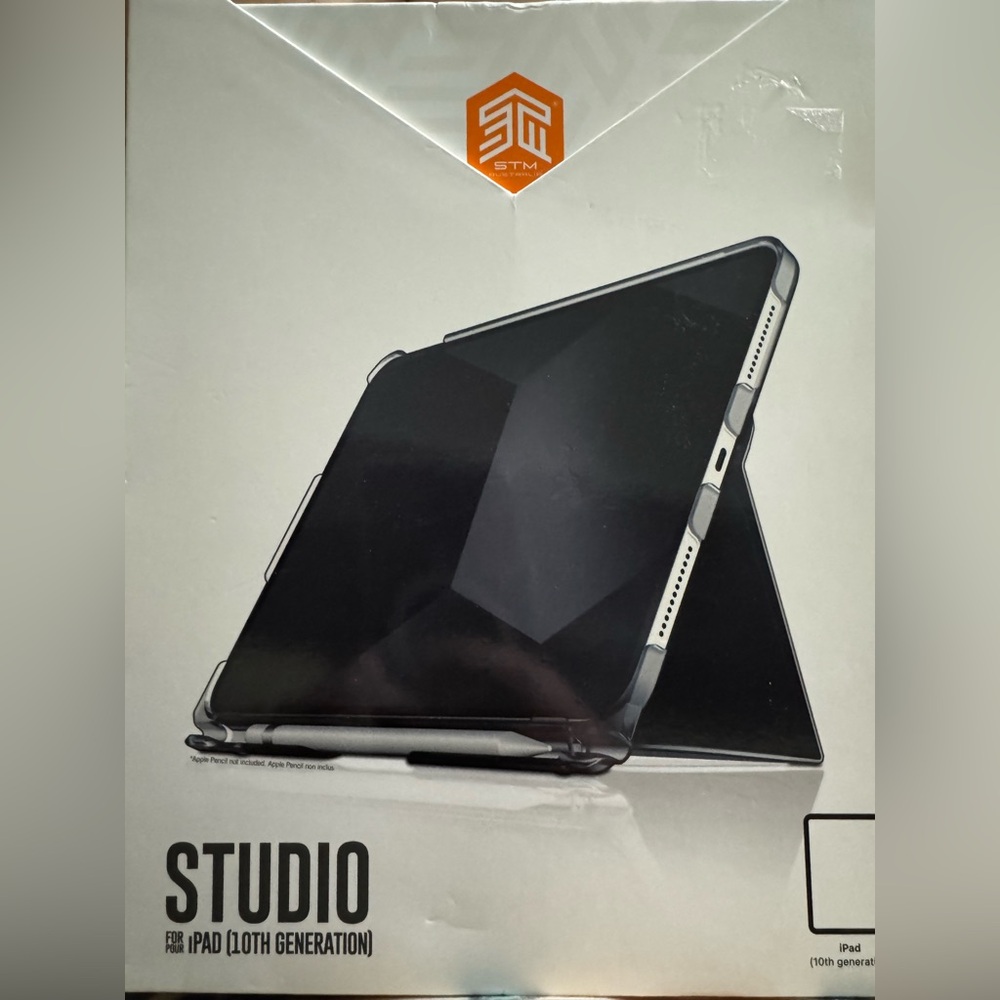 STM Goods OPP iPad 10th Gen Protective Case w/ Innovative Origami Magnetic Cover